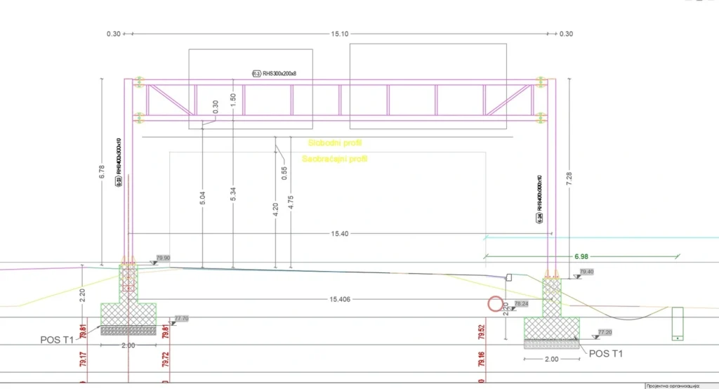 Portal Metal Structure - design