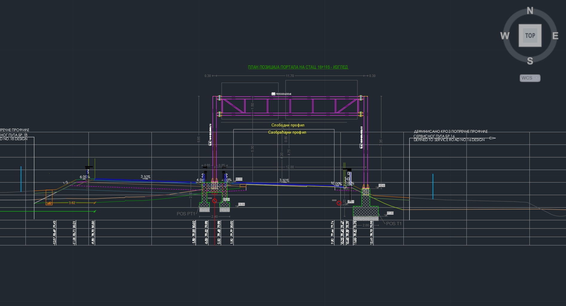 Signal - project of portal sign